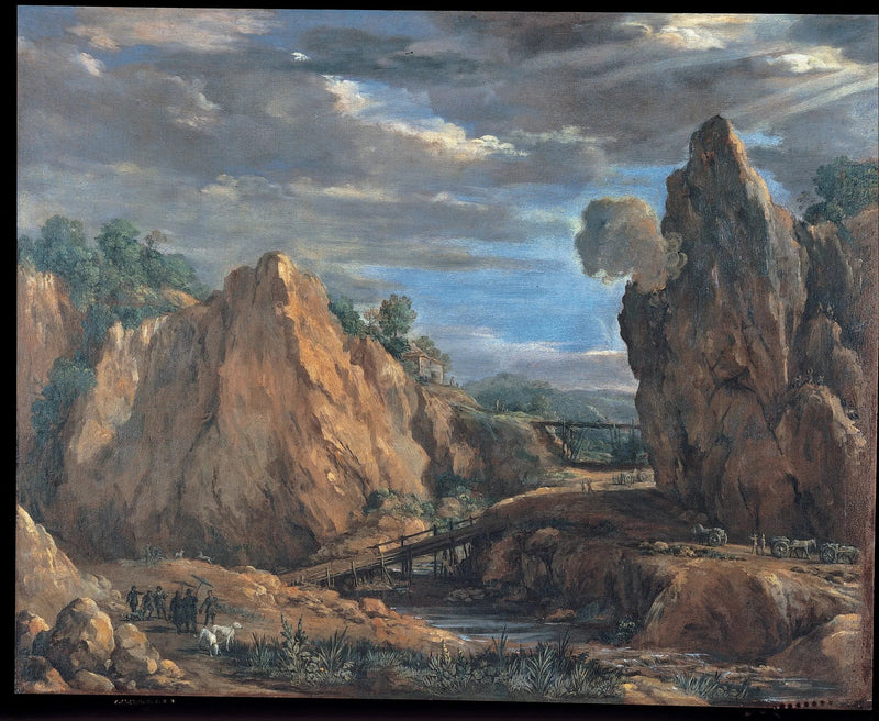 Kopalnie zapałek Tolfa - Pietro da Cortona