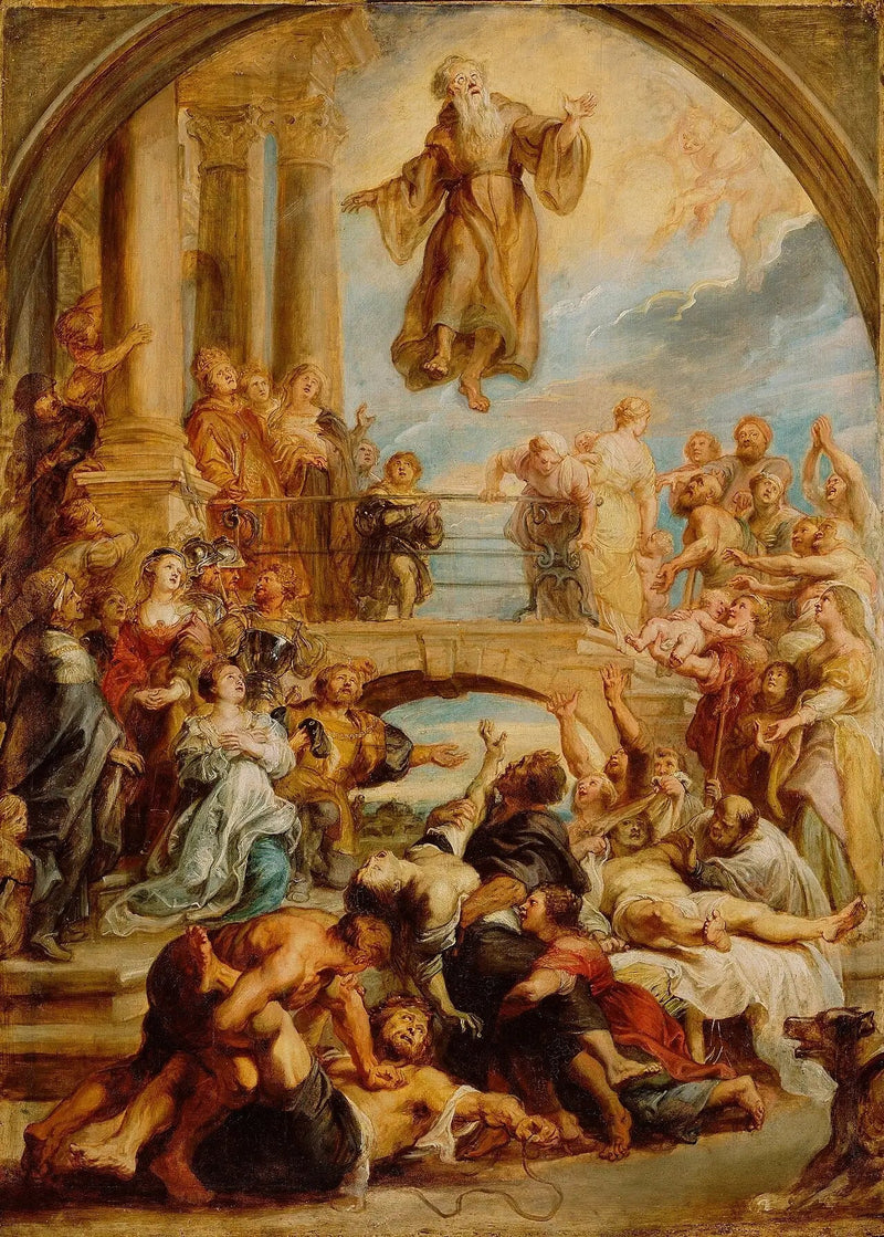 Cudy świętego Franciszka z Paoli - Peter Paul Rubens