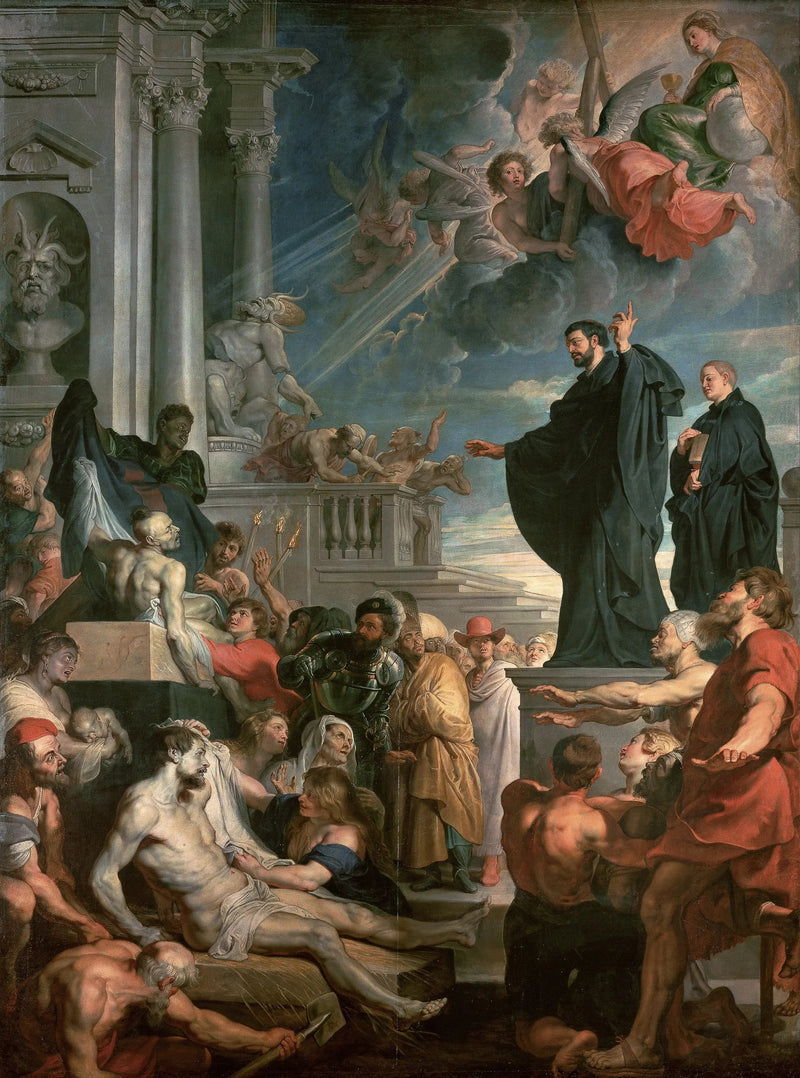 Cudy świętego Franciszka Ksawerego - Peter Paul Rubens