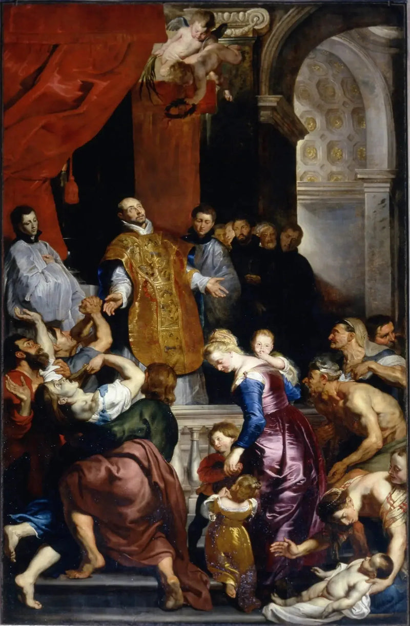 Cudy świętego Ignacego - Peter Paul Rubens