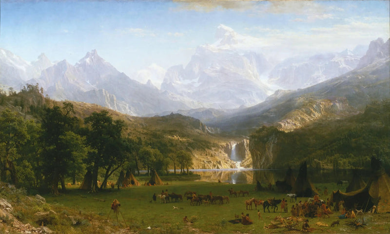 Góry Skaliste - Albert Bierstadt