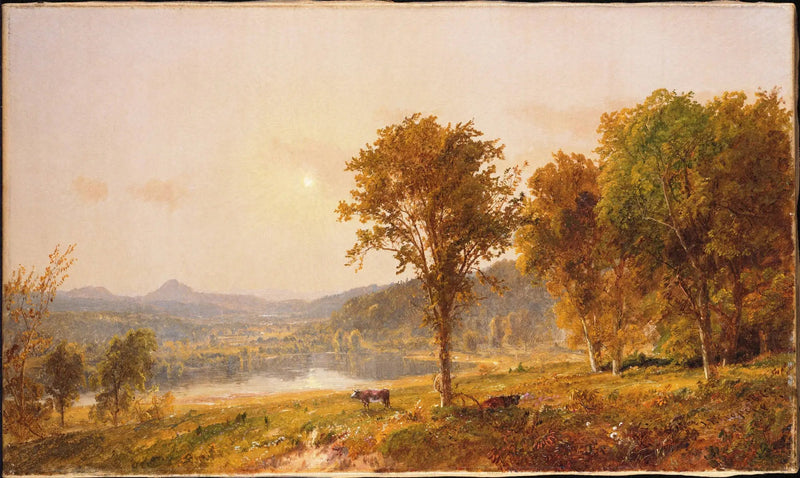 Góry Brimstone i Sugar Loaf z Warwick - Jasper Francis Cropsey