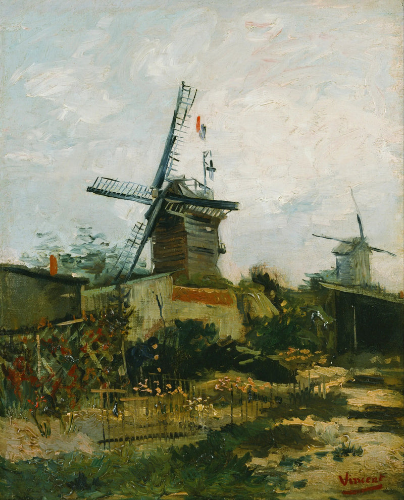 Młyny wiatrowe Montmartre - Vincent van Gogh
