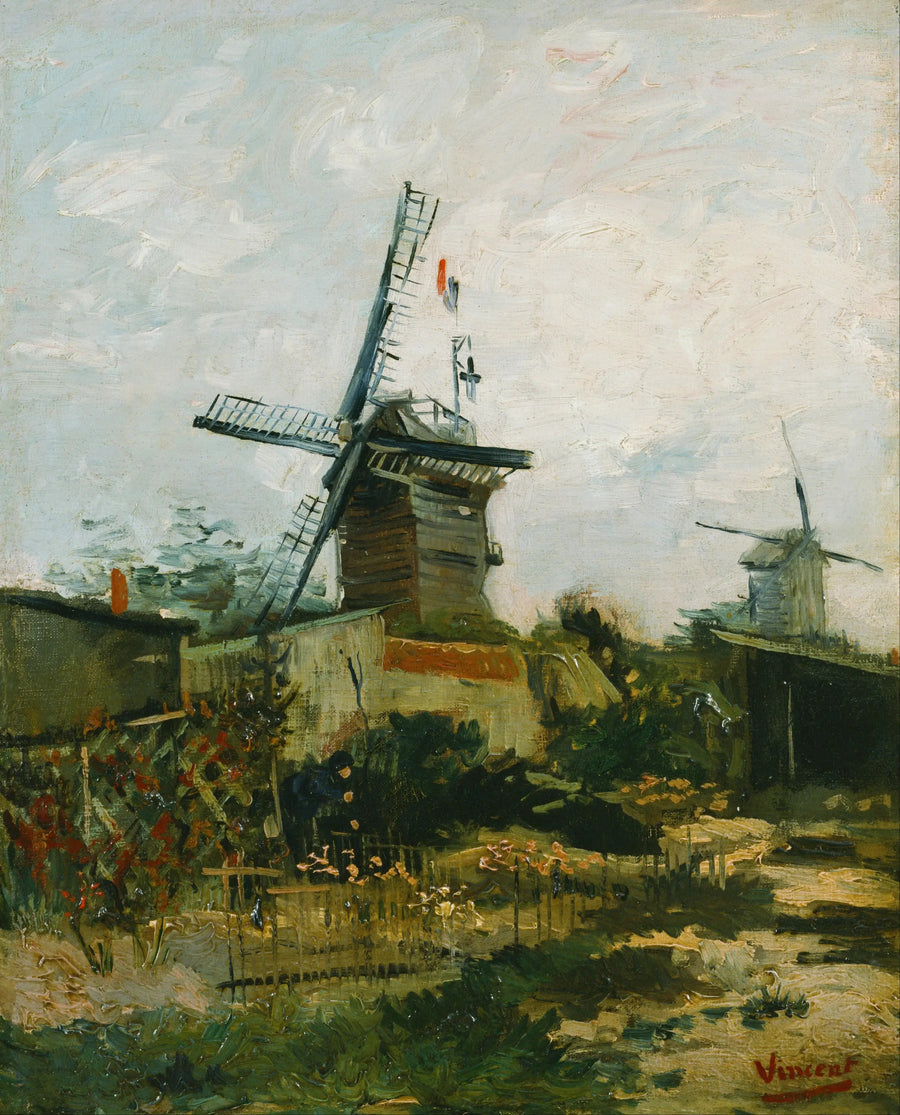 Młyny wiatrowe Montmartre - Vincent van Gogh