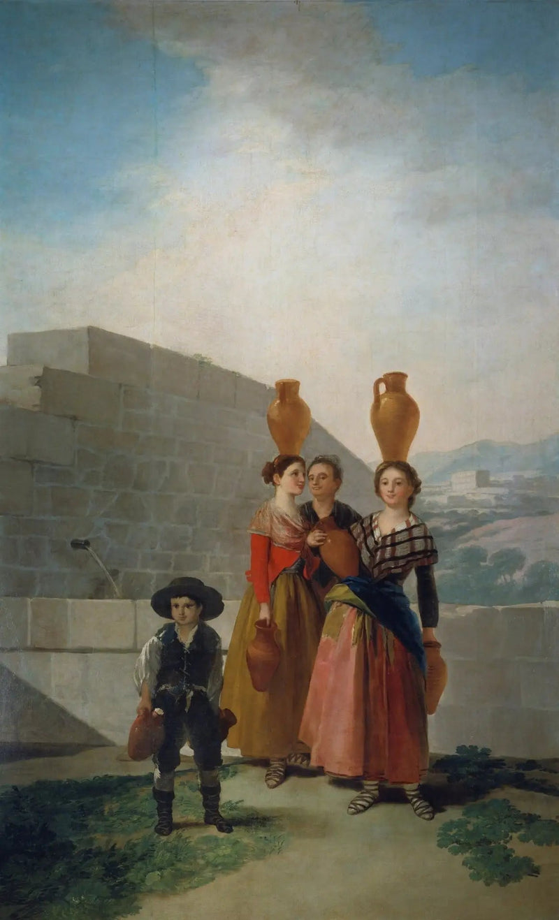Mozas z chantaro - Francisco de Goya