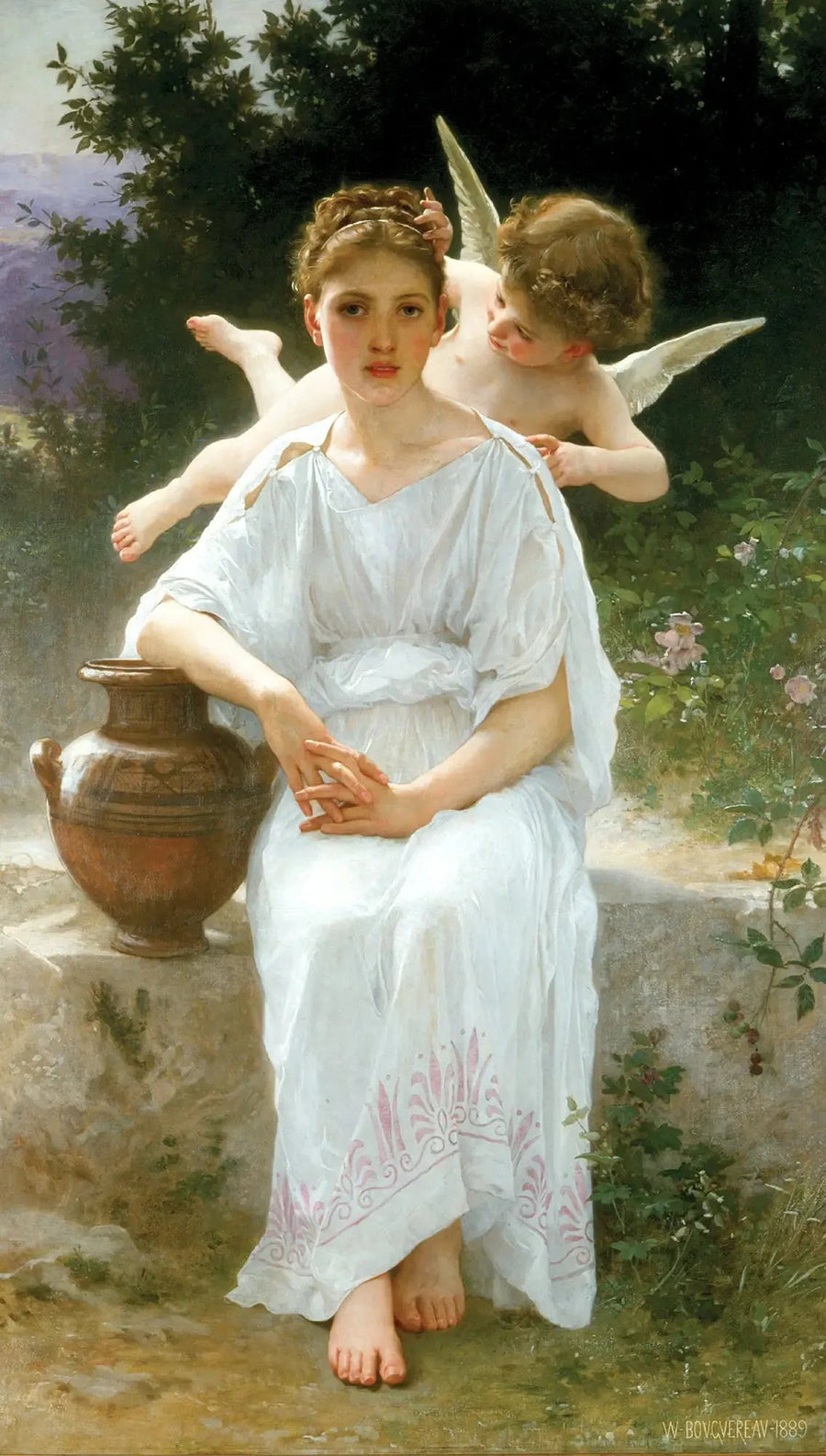 Szepty Miłości - Bouguereau