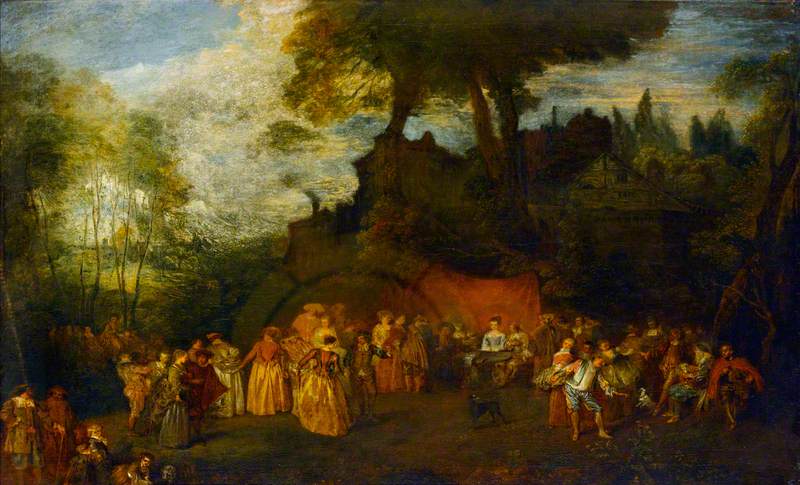 Zaślubiny - Antoine Watteau