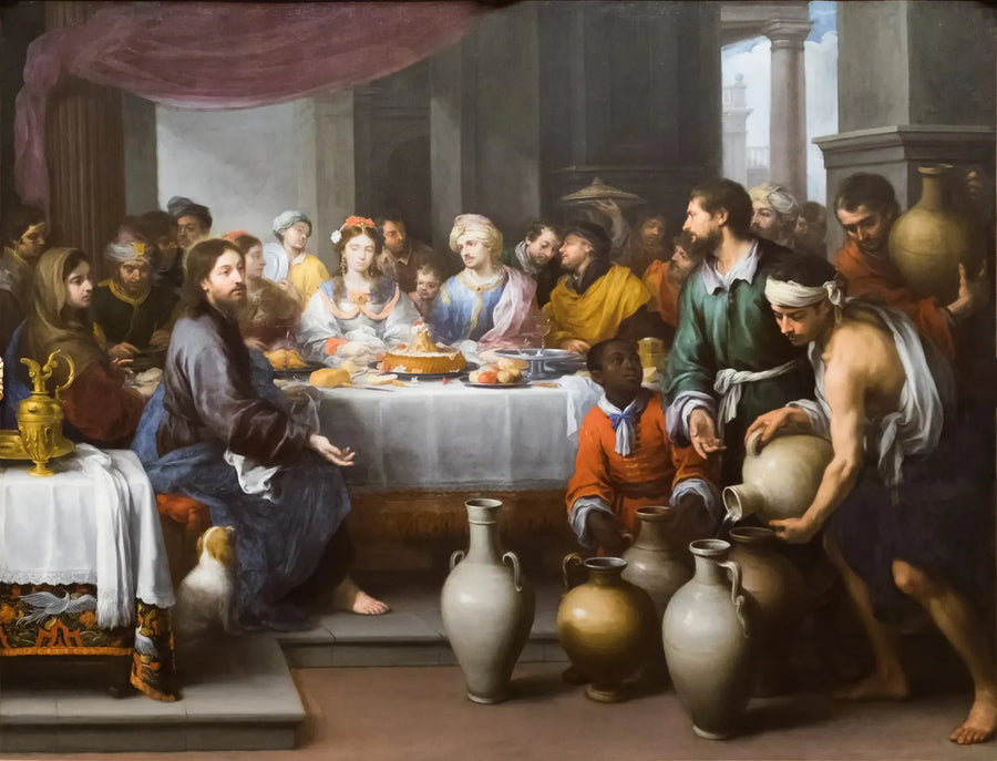 Zaślubiny w Kanie - Bartolomé Esteban Murillo