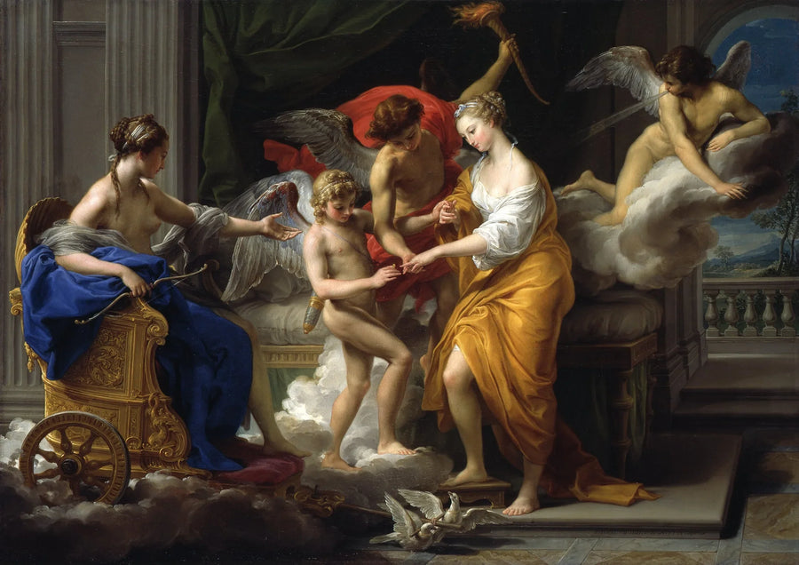 Zaślubiny Psyché i Kupidyna - Pompeo Batoni