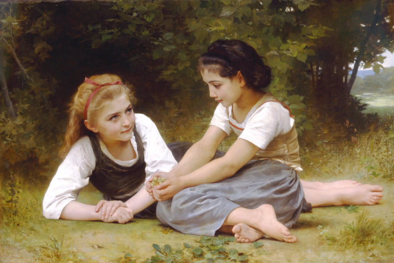 Orzechy - Bouguereau