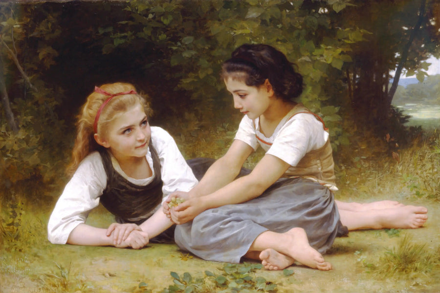Orzechy - Bouguereau