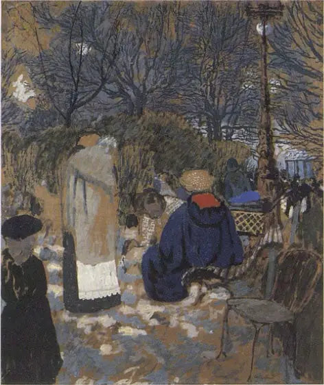 Niania na placu Batignolles - Édouard Vuillard