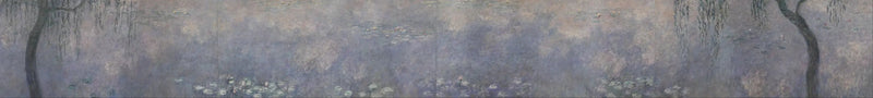 Nenufary: Dwa Wierzby - Claude Monet