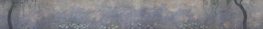 Nenufary: Dwa Wierzby - Claude Monet