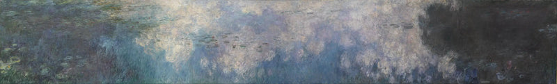 Nenufary: Chmury - Claude Monet