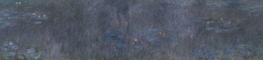 Nenufary: Odbicia drzew - Claude Monet