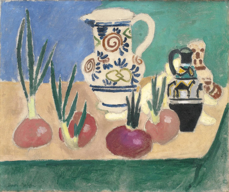 Różowe cebule - Henri Matisse