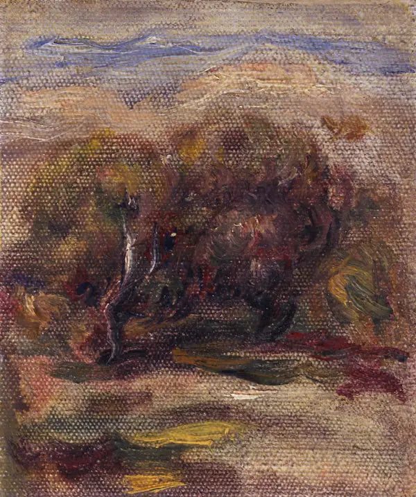 Oliwki w Cagnes-sur-Mer - Pierre-Auguste Renoir