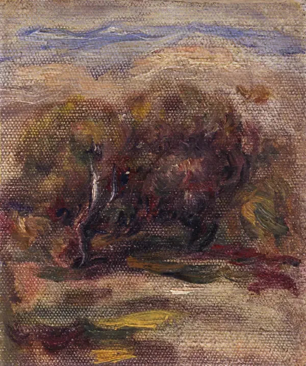 Oliwki w Cagnes-sur-Mer - Pierre-Auguste Renoir