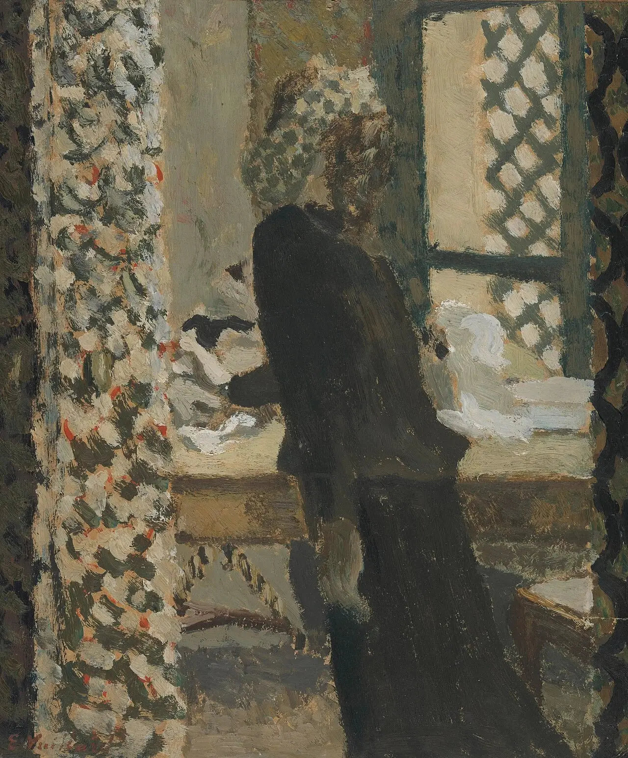 Les oreilles - Édouard Vuillard image 1 copie peinte à la main à l’huile