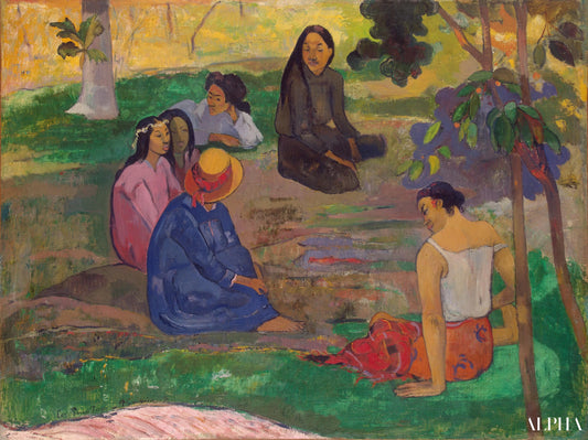 Les Parau Parau (paroles) - Paul Gauguin - Reproductions de tableaux et peintures haut de gamme