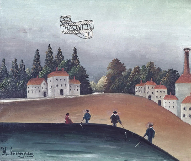 Rybacka na linę - Henri Rousseau