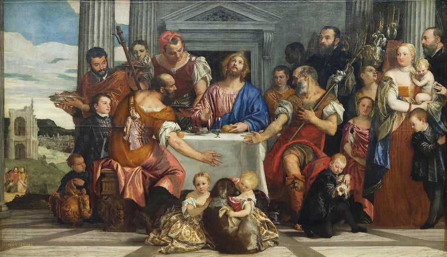 Pielgrzymi z Emmaus - Paweł Véronèse