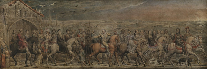 Pielgrzymi Canterbury - William Blake