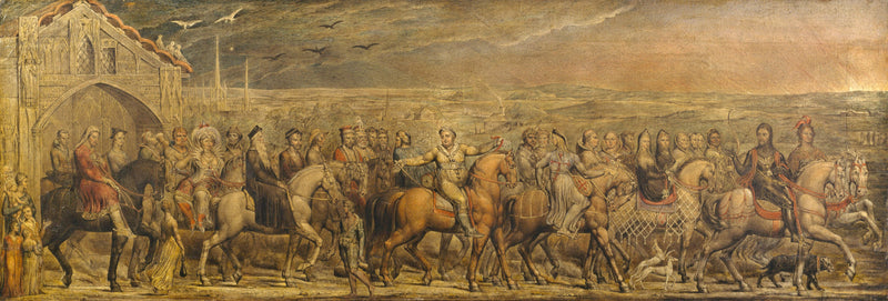 Pielgrzymi Canterbury - William Blake