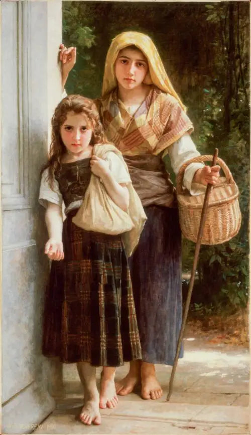 Małe żebraczki - Bouguereau
