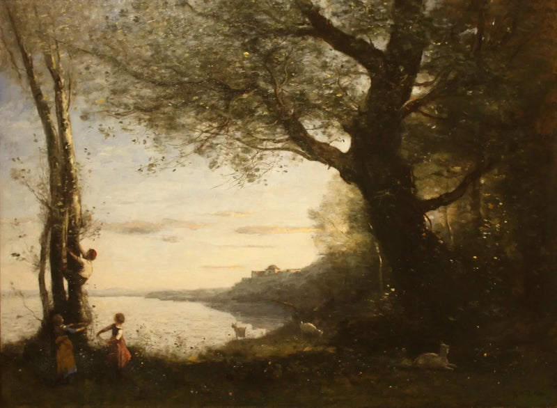Małe poszukiwacze - Jean-Baptiste Camille Corot