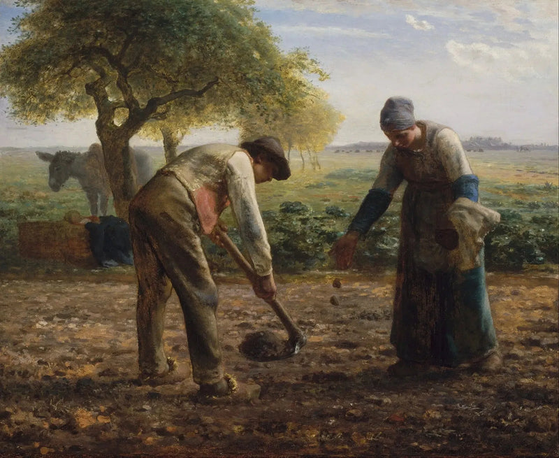 Sadownicy ziemniaków - Jean-François Millet