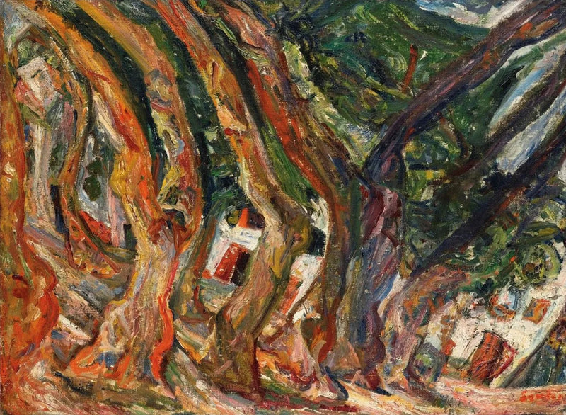 Lipiany w Céret - Chaim Soutine