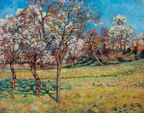 Drzewa jabłoniowe w Damiette - Armand Guillaumin