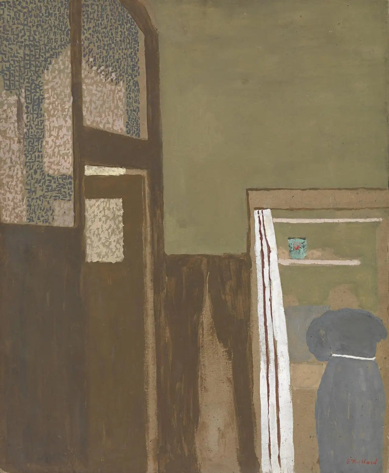 Drzwi - Édouard Vuillard