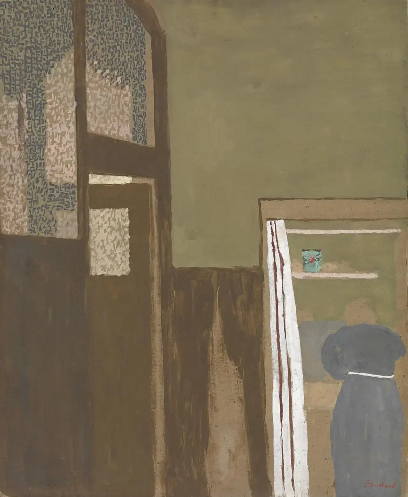 Drzwi - Édouard Vuillard