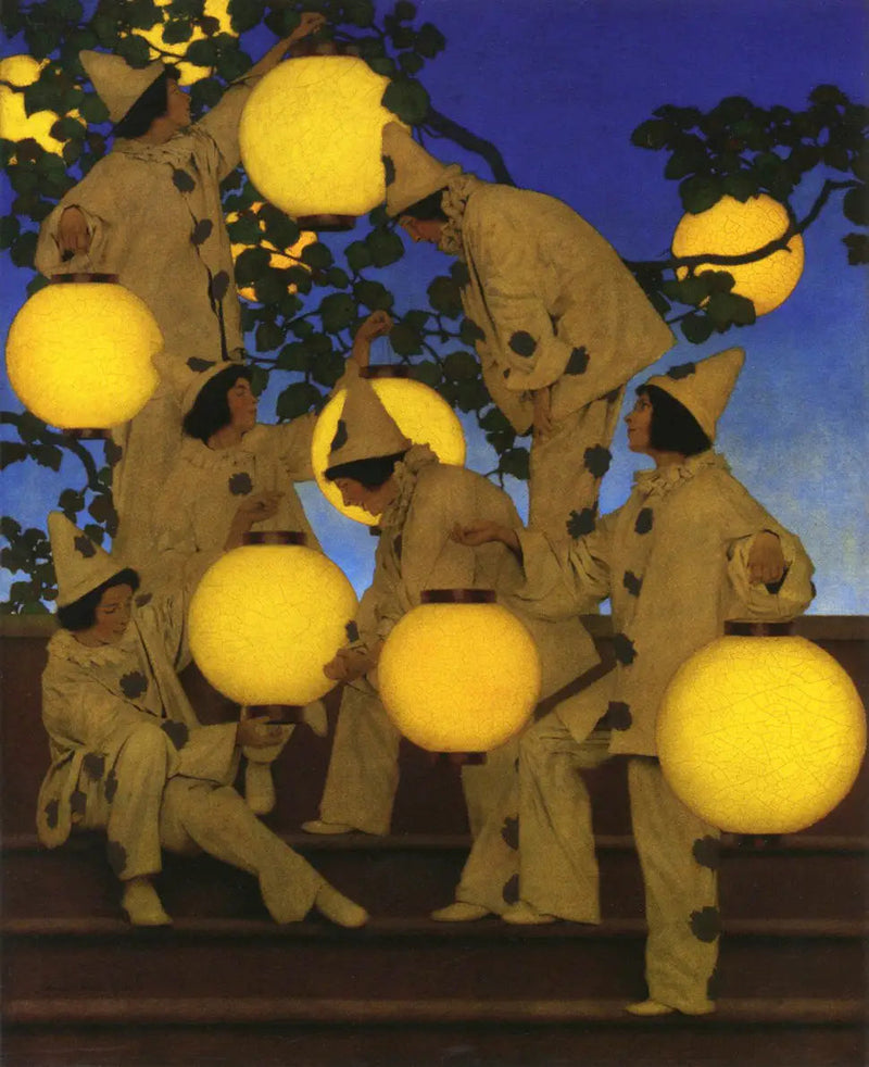 Nosiciele latarni - Maxfield Parrish