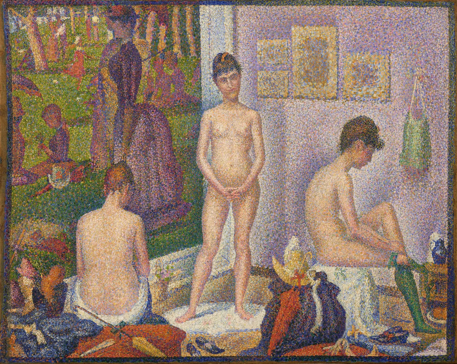Modelki - Georges Seurat