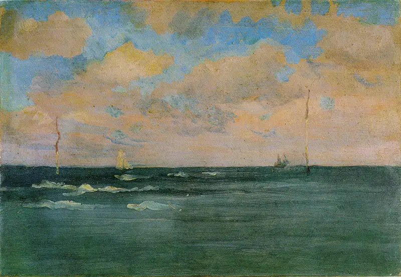 Łazienkowe Posty, Bretania - James Abbott McNeill Whistler