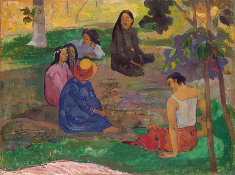 Plotki - Paul Gauguin