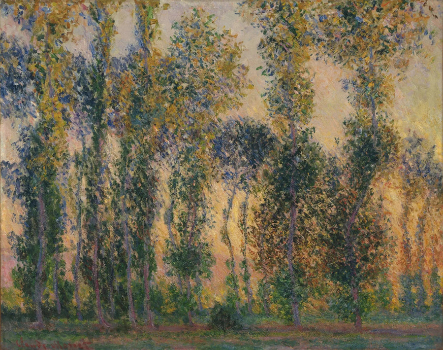Ośmiornice w Giverny, wschód słońca - Claude Monet