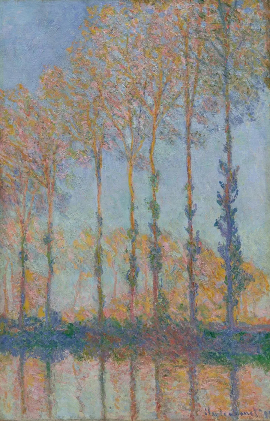 Ośmiornice na brzegu Epte - Claude Monet