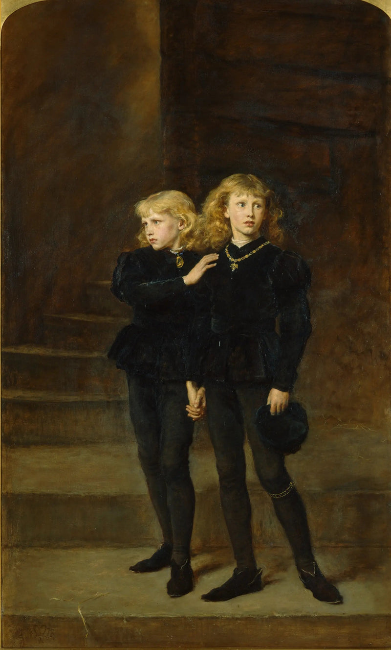 Książęta w Wieży - John Everett Millais