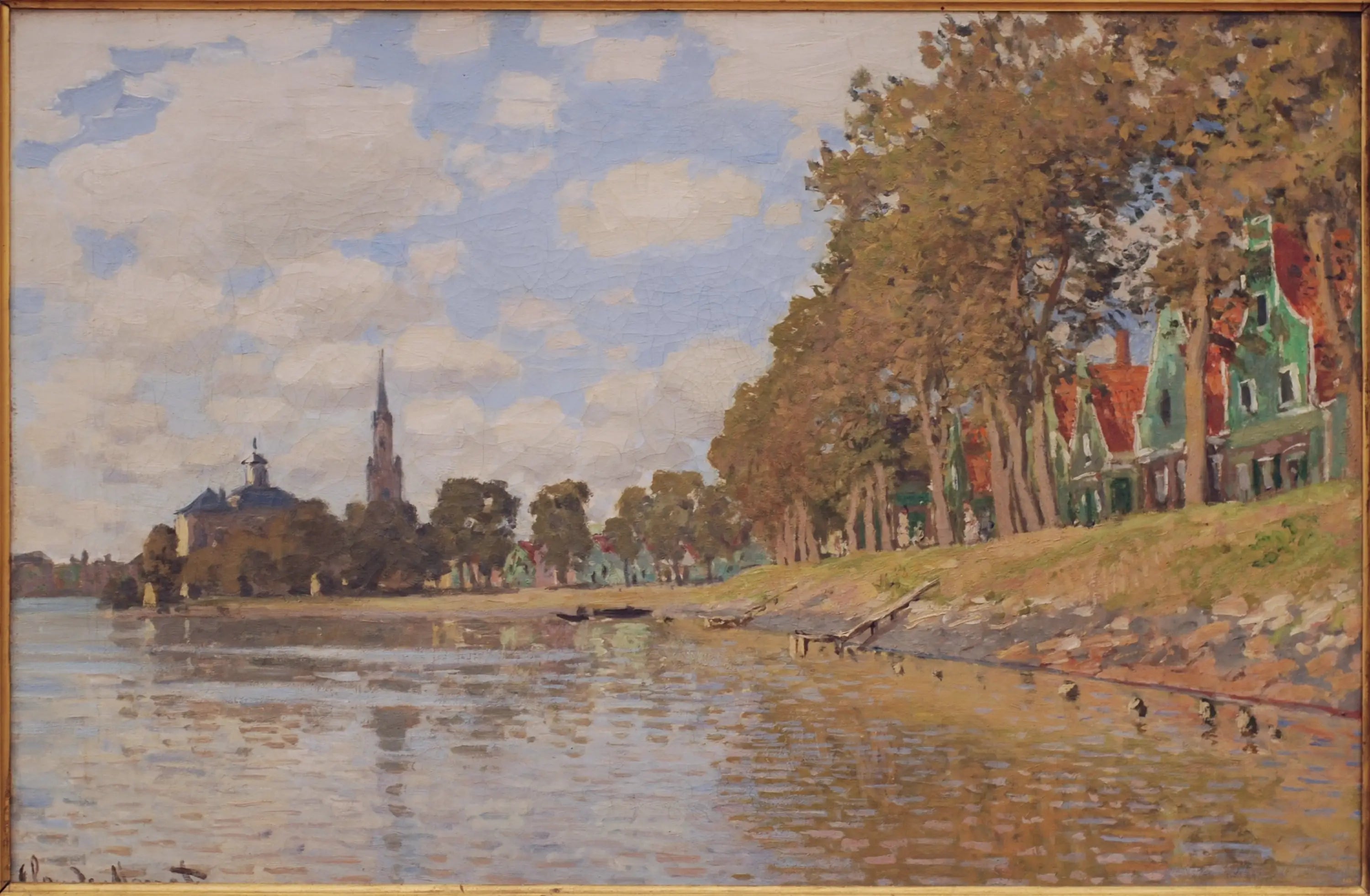 Reproduction du tableau « Les produits de la pêche - Claude Monet » par Alpha Reproduction en peinture à l’huile