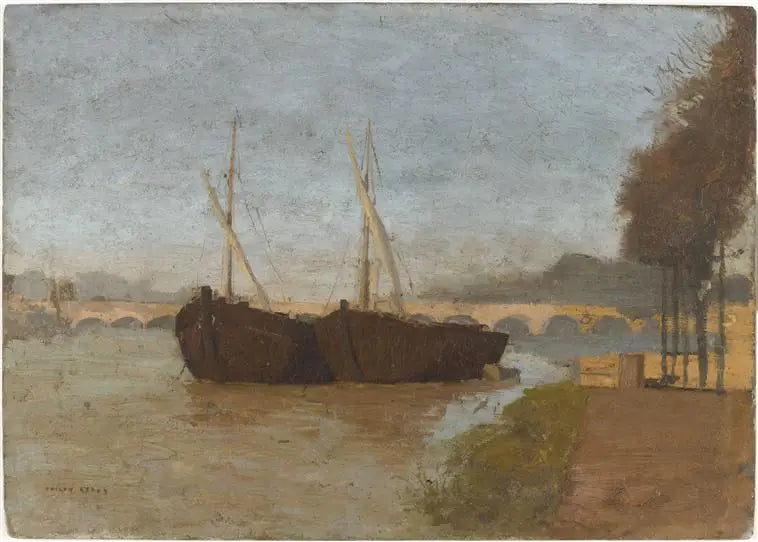 Nabrzeża w Bordeaux - Odilon Redon