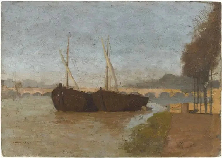 Nabrzeża w Bordeaux - Odilon Redon