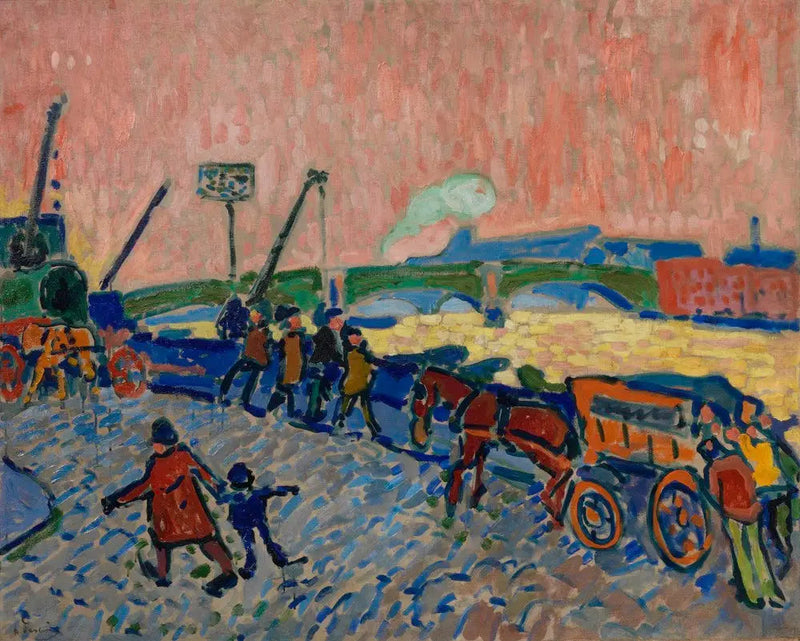 Nabrzeża Tamizy - André Derain
