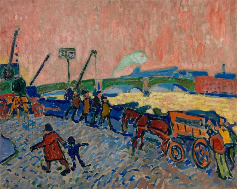 Nabrzeża Tamizy - André Derain