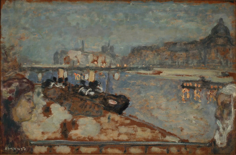 Nabrzeża Paryża - Pierre Bonnard
