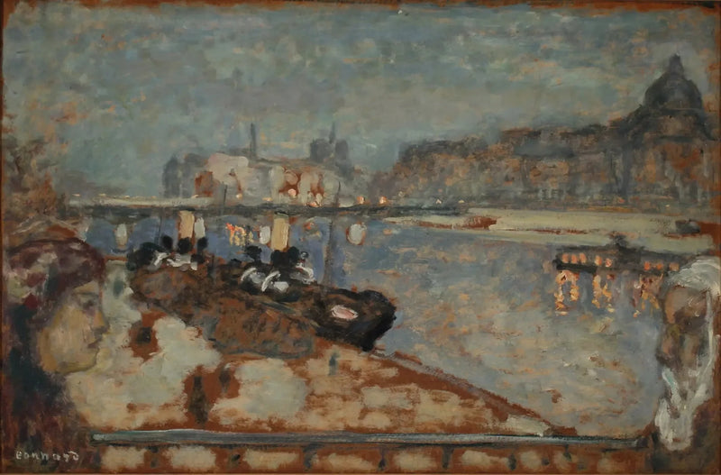 Nabrzeża Paryża - Pierre Bonnard